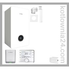 Pakiet Bosch Condens GC5700iW dwufunkcyjny  +  zasobnik  +  automatyka
