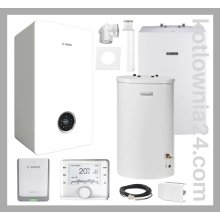 Pakiet Bosch Condens GC5700iW jednofunkcyjny  +  zasobnik  +  automatyka