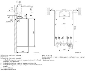 Wymiary kotła GC5700iW