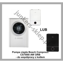 PAKIET BIWALENTNY - BOSCH COMPRESS CS7000i AW ORB - do współpracy z kotłem