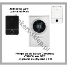 PAKIET MONOENERGETYCZNY - BOSCH COMPRESS CS7000i AW ORE - z grzałką elektryczną 9 kW