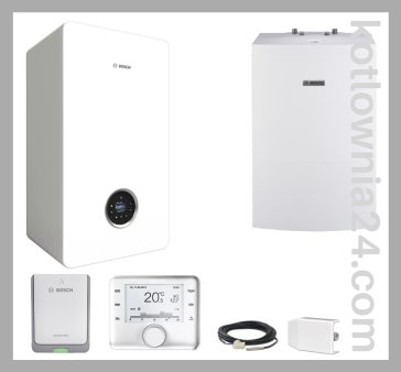 Bosch GC5700iW + WD120B + czujnik cwu + CW400 + K40RF